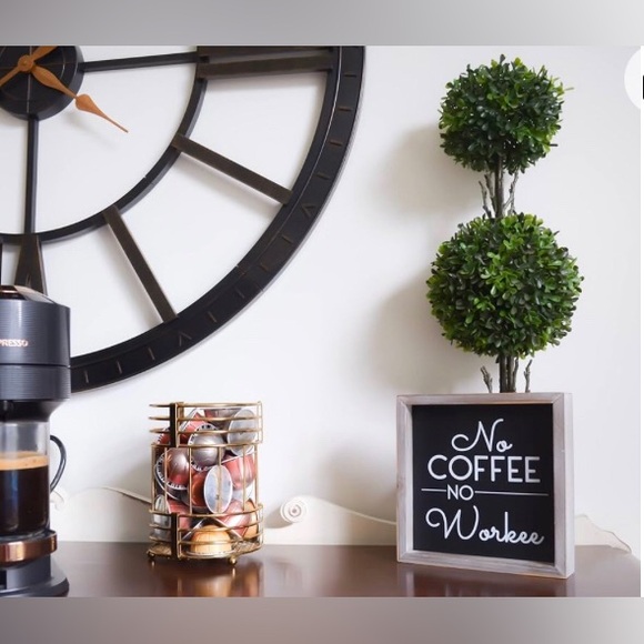 ☕️Wood-framed Coffee Sign, Rustic | Coffee Bar Accessory| Kitchen Decor - Picture 3 of 8
